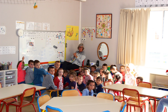 Salle de classe de maternelle de maîtresse Agnès