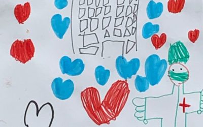 Les MS dessinent pour les soignants !
