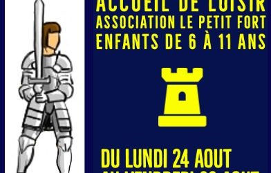 Proposition d’accueil de loisir du 24 au 28 août